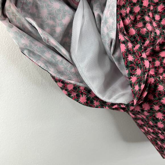 NWT Solid & Striped Pink Floral Geo Men's The Classic Shorts Mid-Length Swim M - Picture 5 of 8